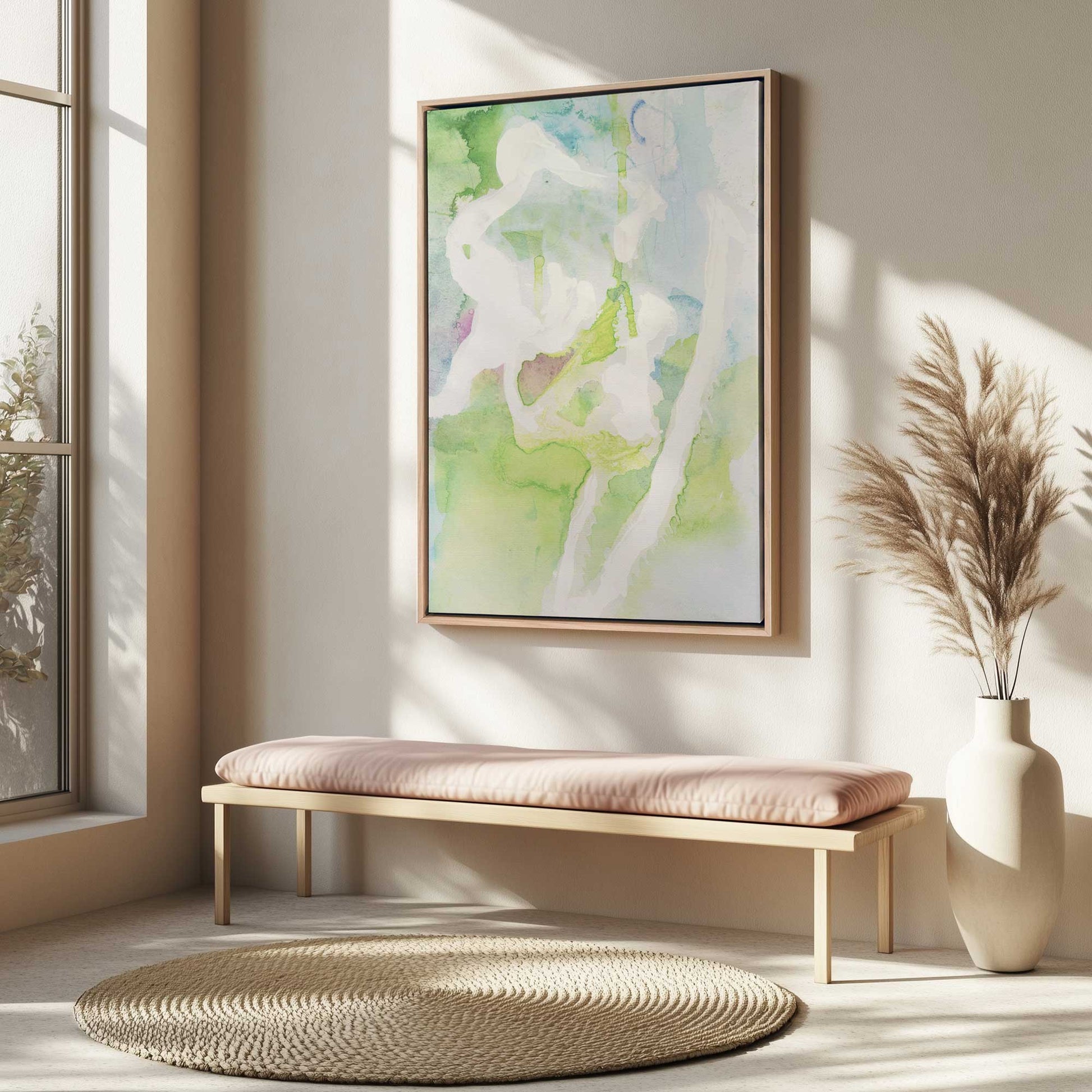 Picture of art in a room