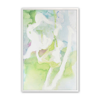 [Color:Opaque White], Picture of art in a Opaque White frame
