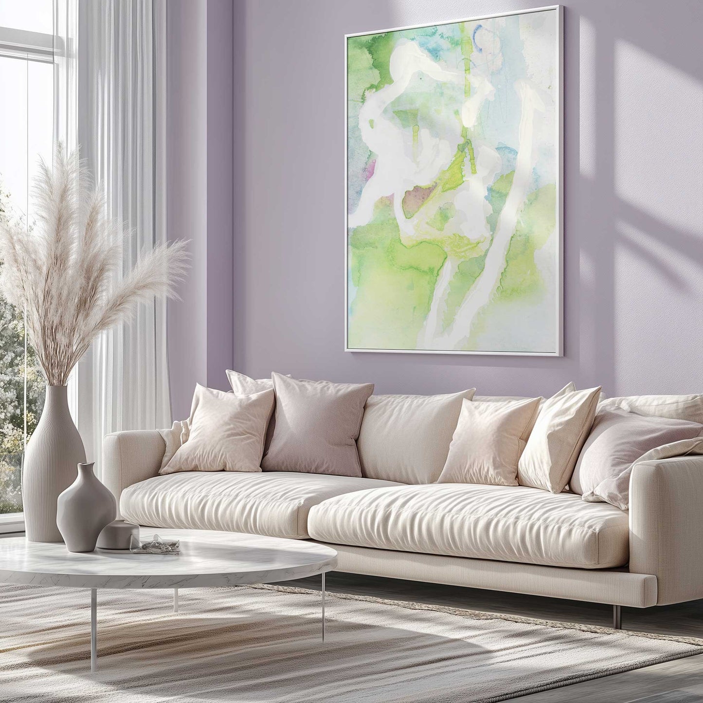 [SPECIAL],[LIFESTYLE], Picture of art hanging in a room