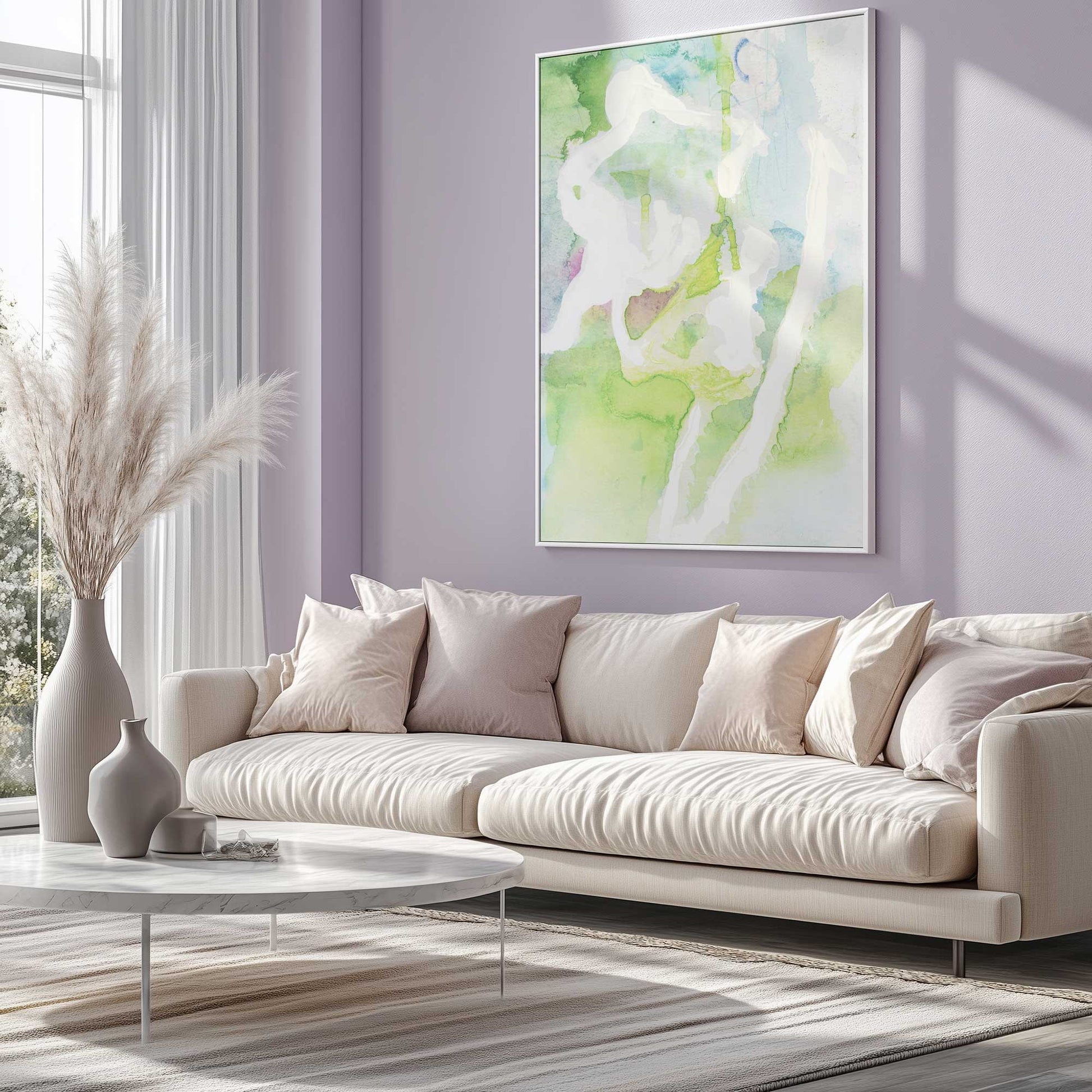[SPECIAL],[LIFESTYLE], Picture of art hanging in a room