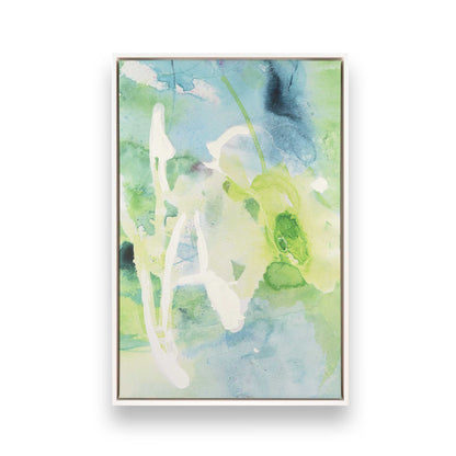 [Color:Opaque White], Picture of art in a White frame