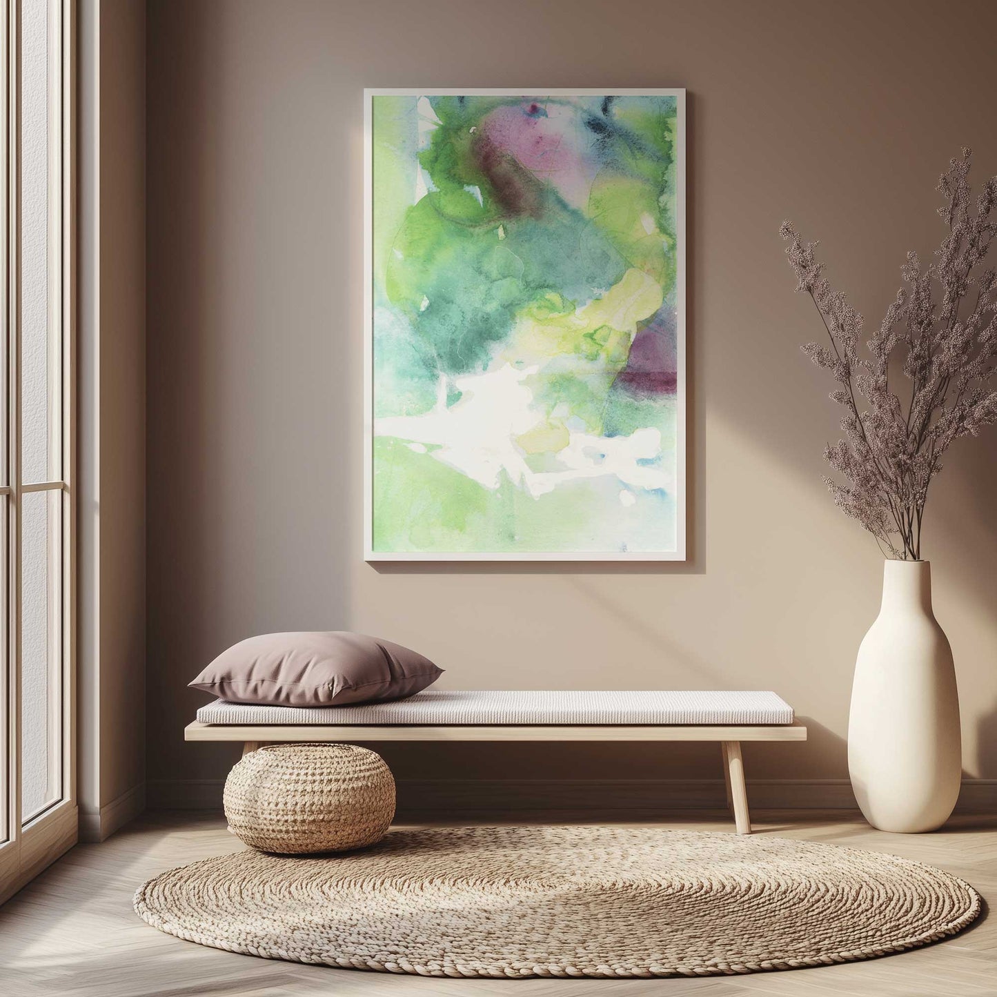 [SPECIAL],[LIFESTYLE], Picture of art hanging in a room