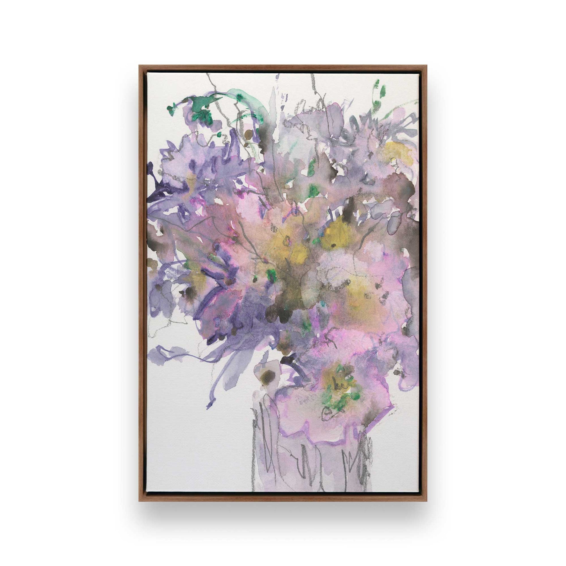 [Color:Walnut], Picture of art in a Walnut frame