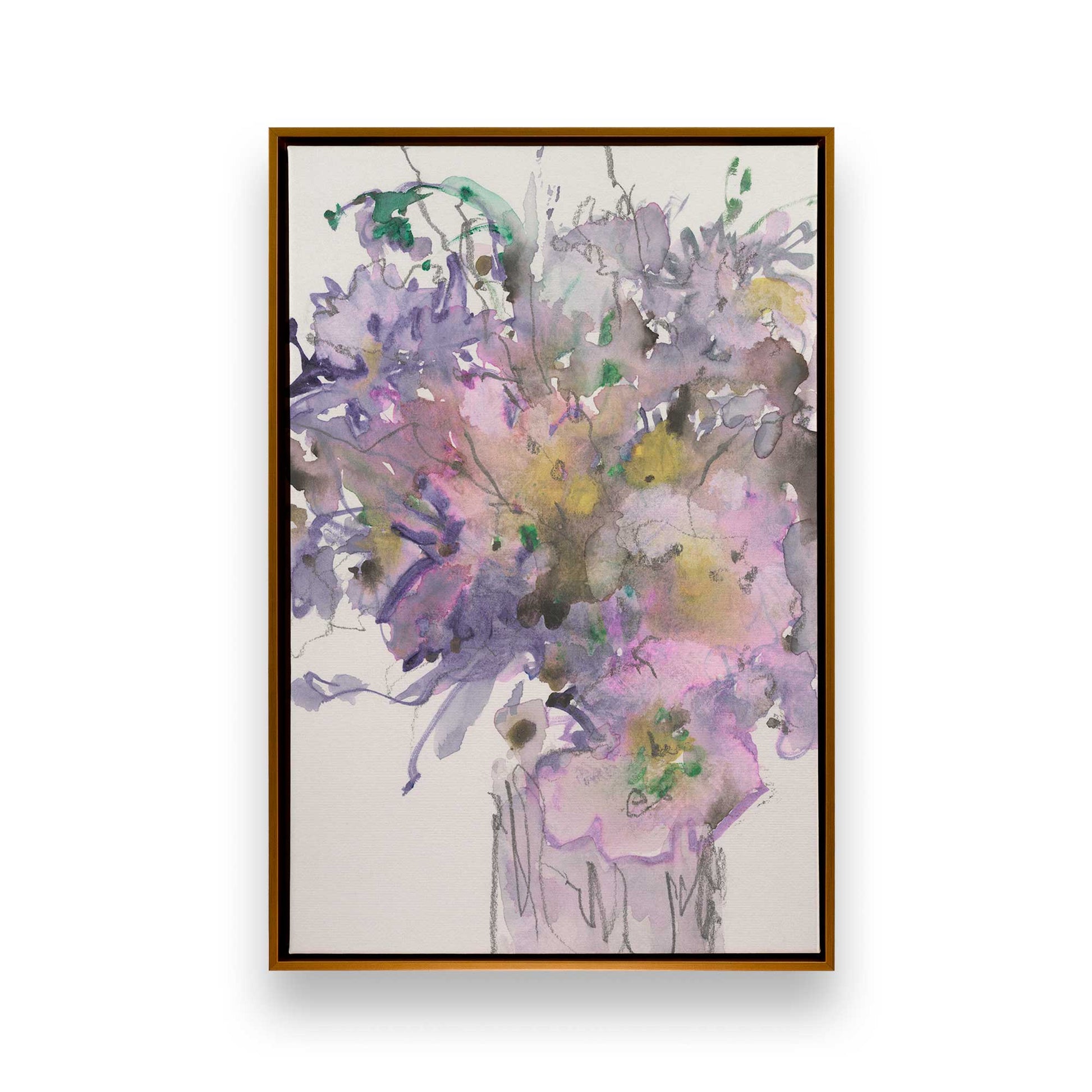 [Color:Polished Gold], Picture of art in a Polished Gold frame