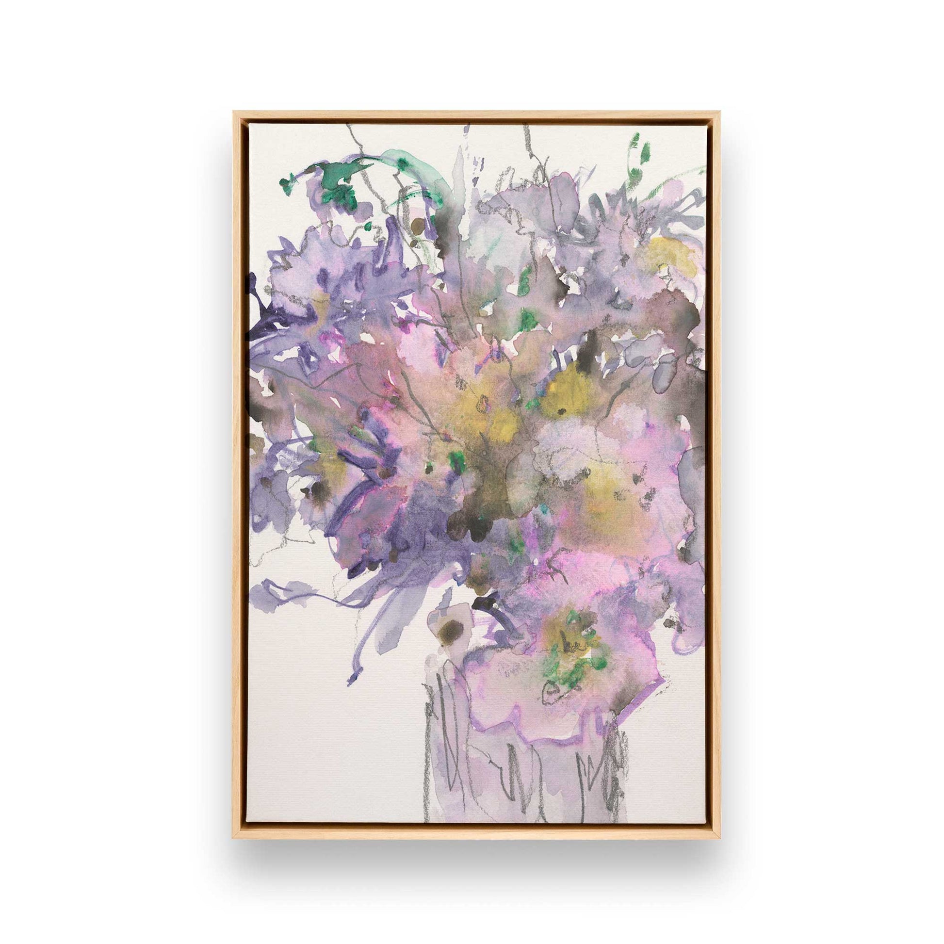 [Color:American Maple], Picture of art in a American Maple frame
