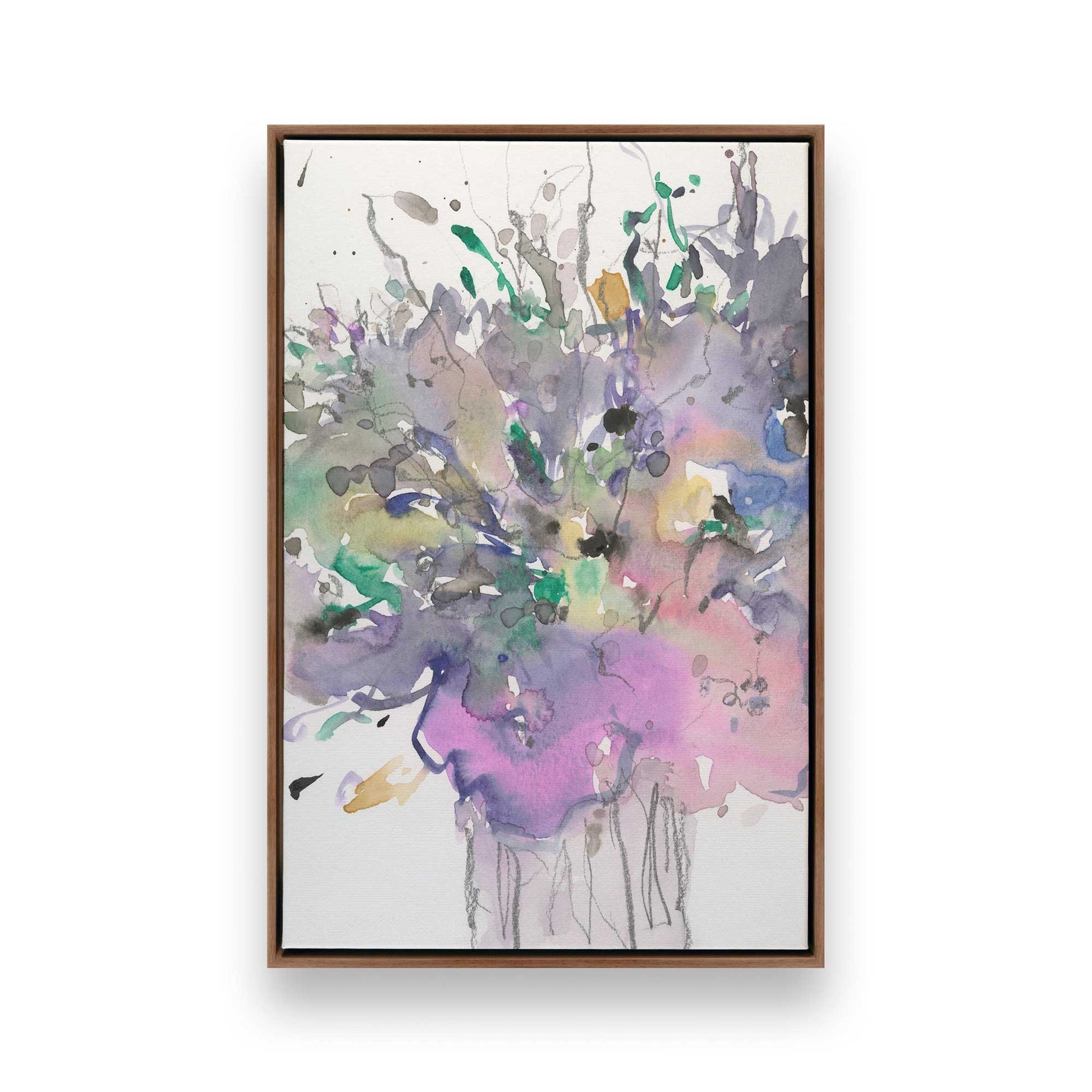 [Color:Walnut], Picture of art in a Walnut frame