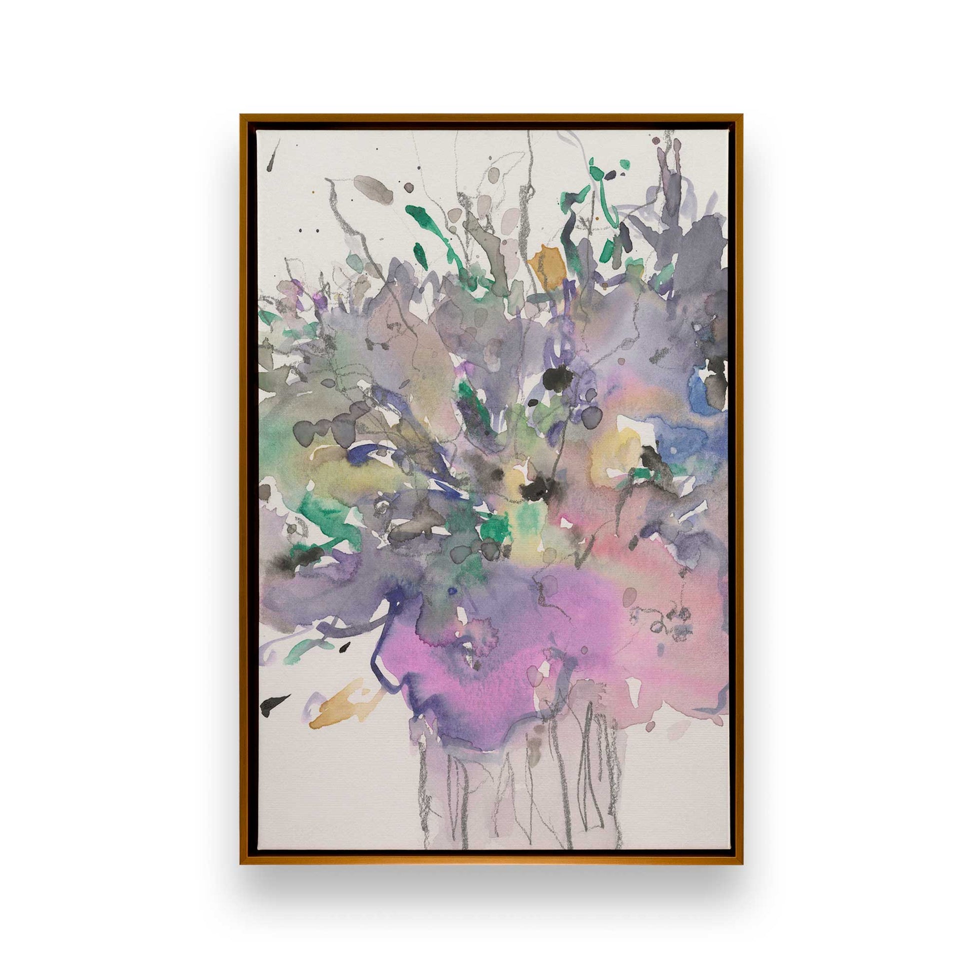 [Color:Polished Gold], Picture of art in a Polished Gold frame