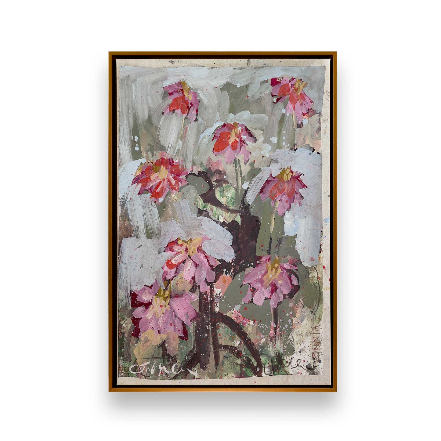 [Color:Polished Gold], Picture of art in a Polished Gold frame