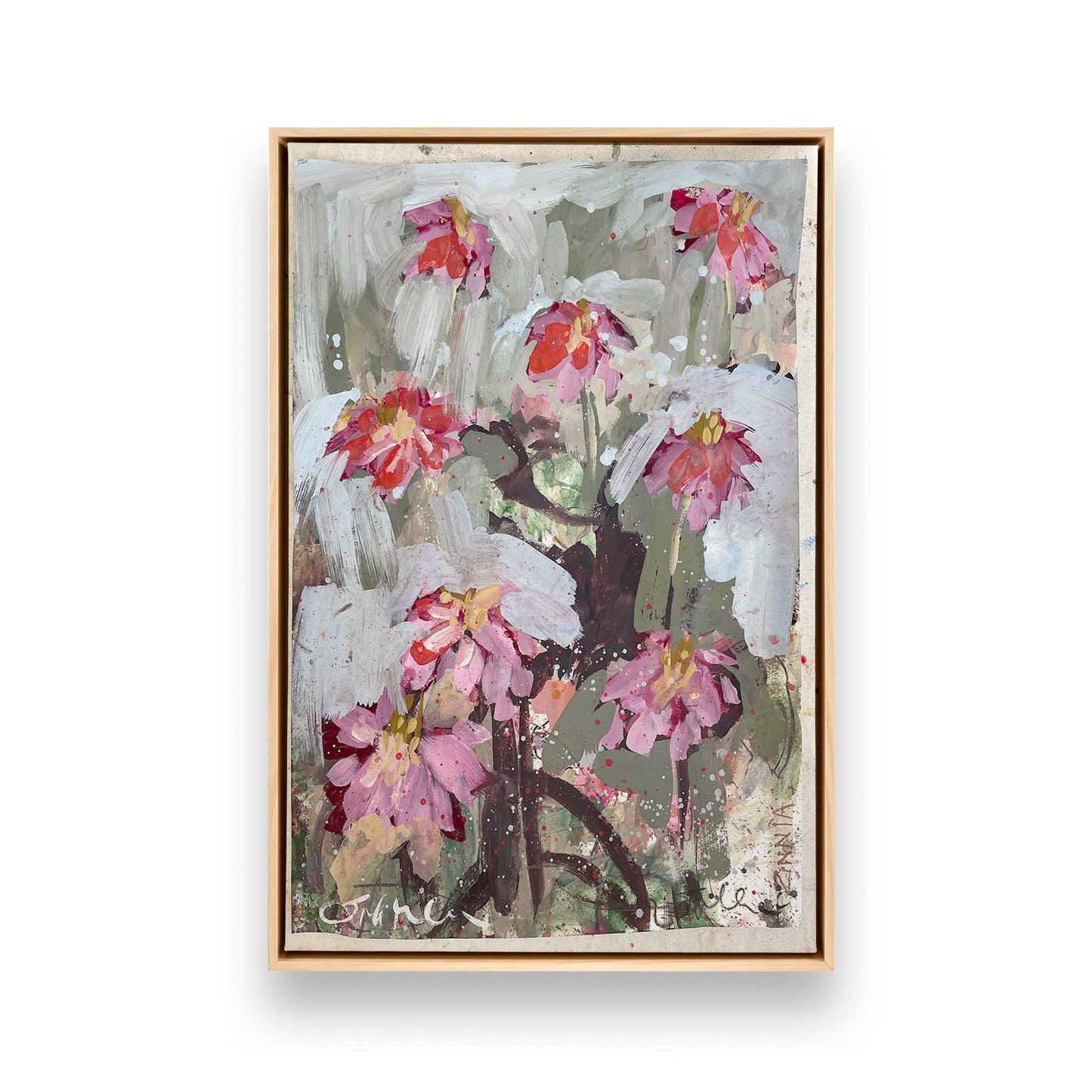 [Color:American Maple], Picture of art in a American Maple frame