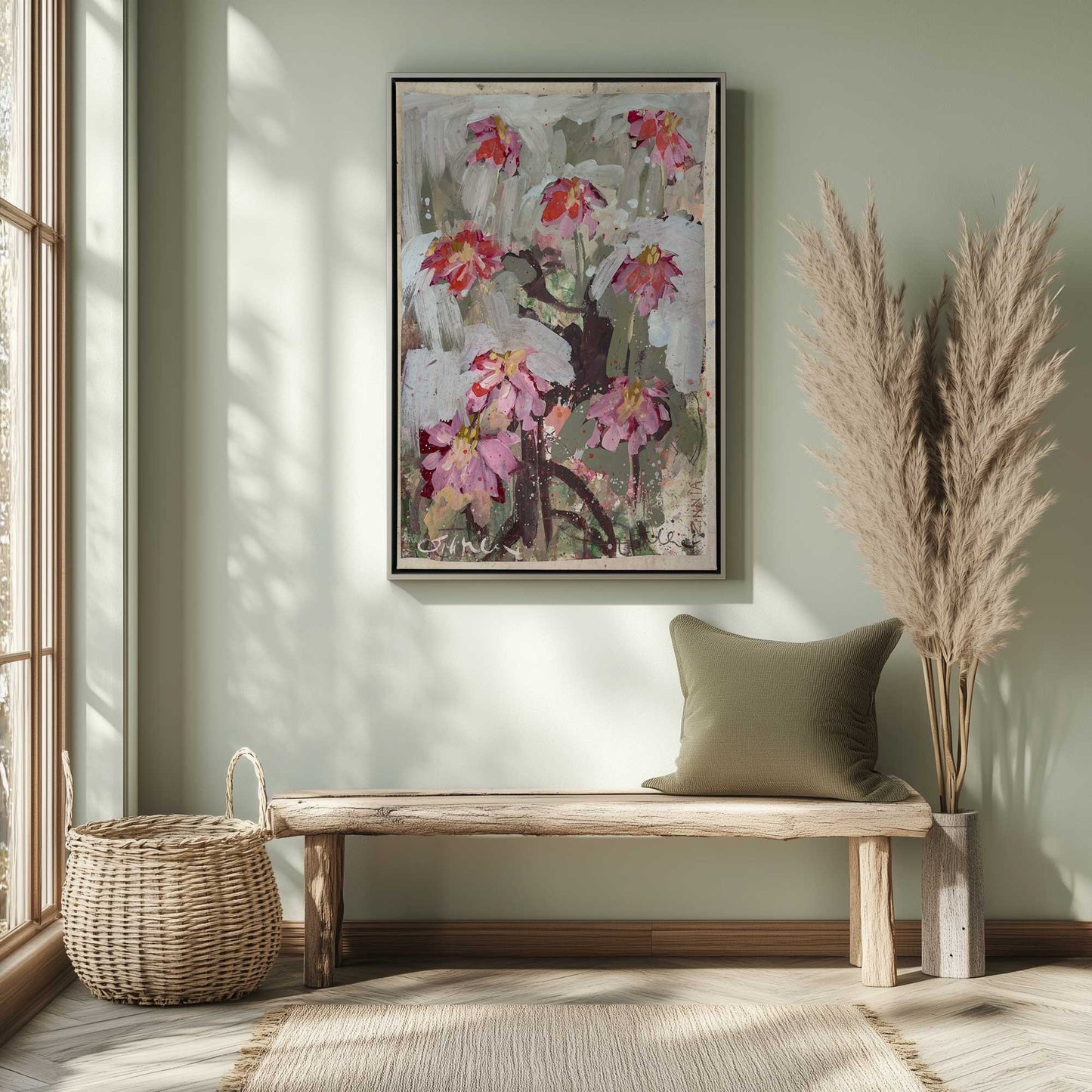 [LIFESTYLE],[SPECIAL],  Picture of art in a roo
