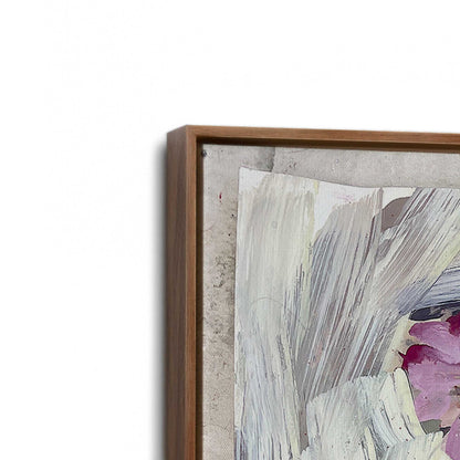 [Color:Walnut], Picture of art in a Walnut frame at an angle