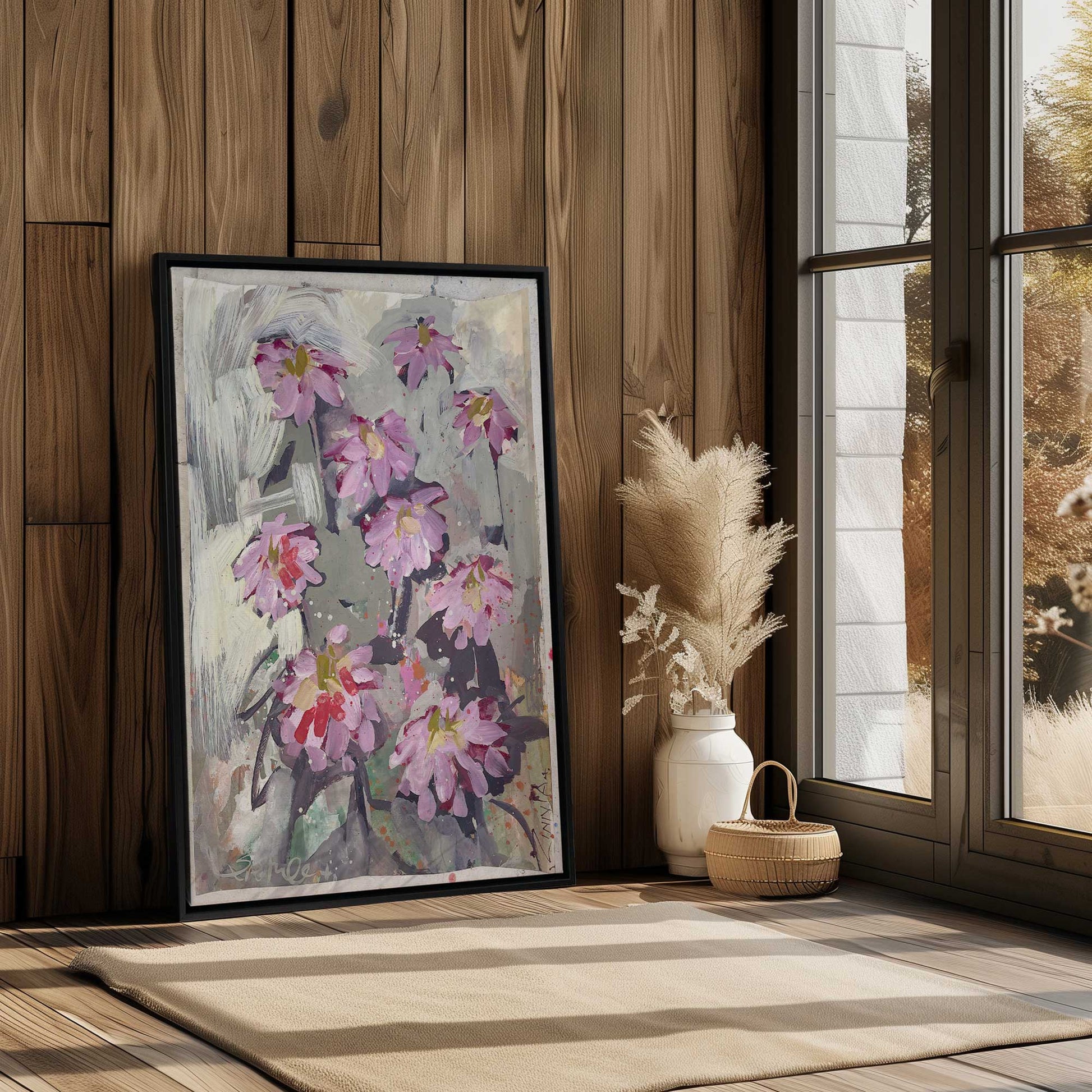 Picture of art in a room