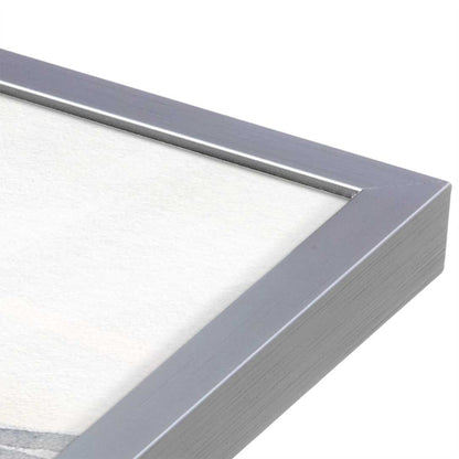 [Color:Polished Chrome], Picture of art in a Polished Chrome frame at an angle