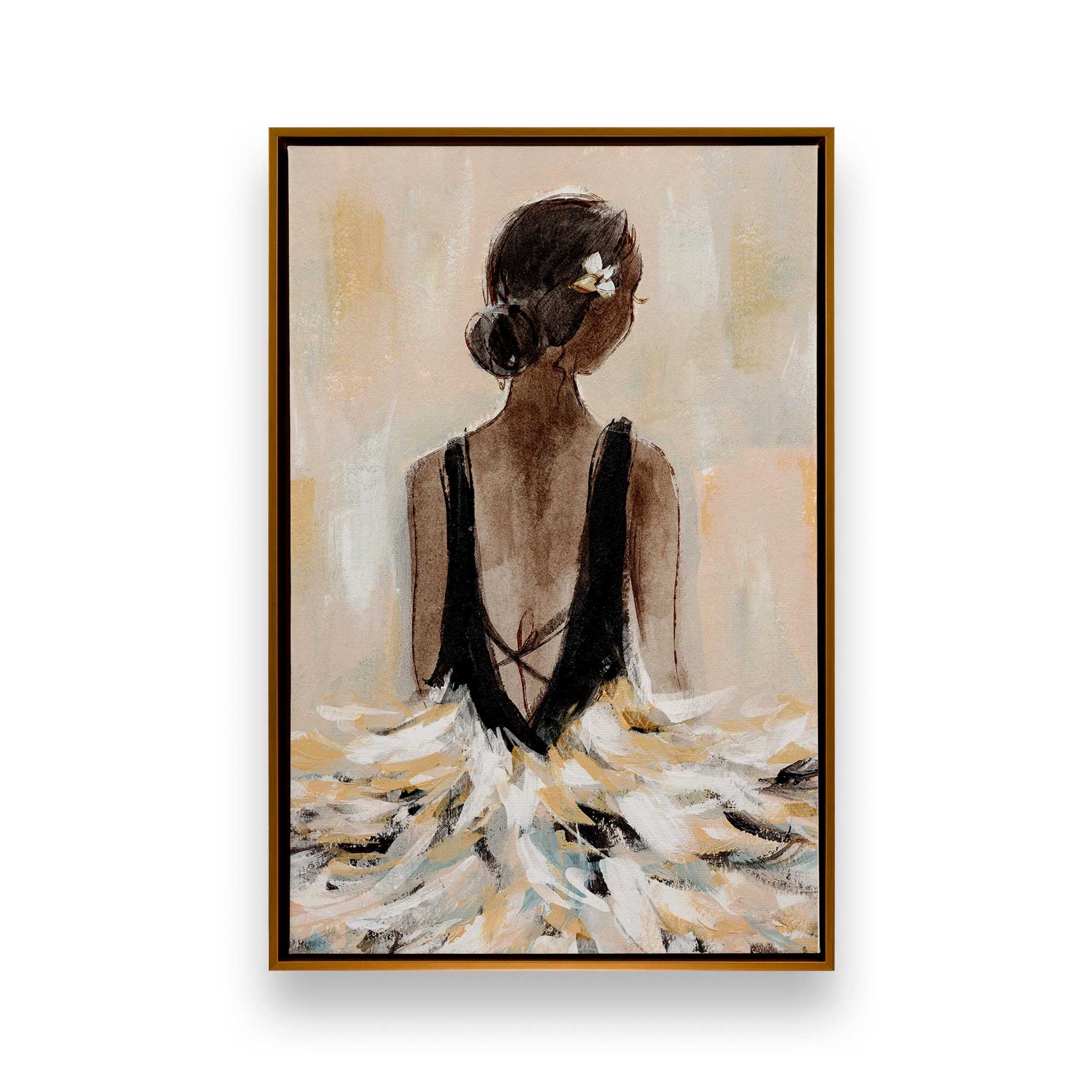 [Color:Polished Gold], Picture of art in a Polished Gold frame