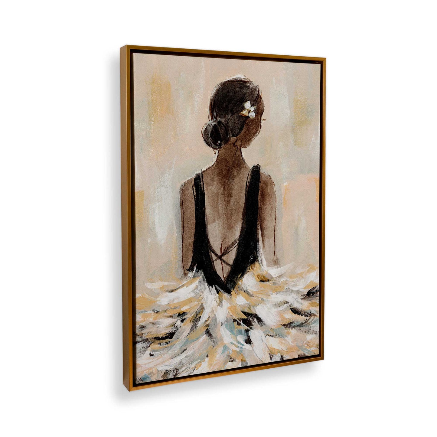 [Color:Polished Gold], Picture of the corner of the art