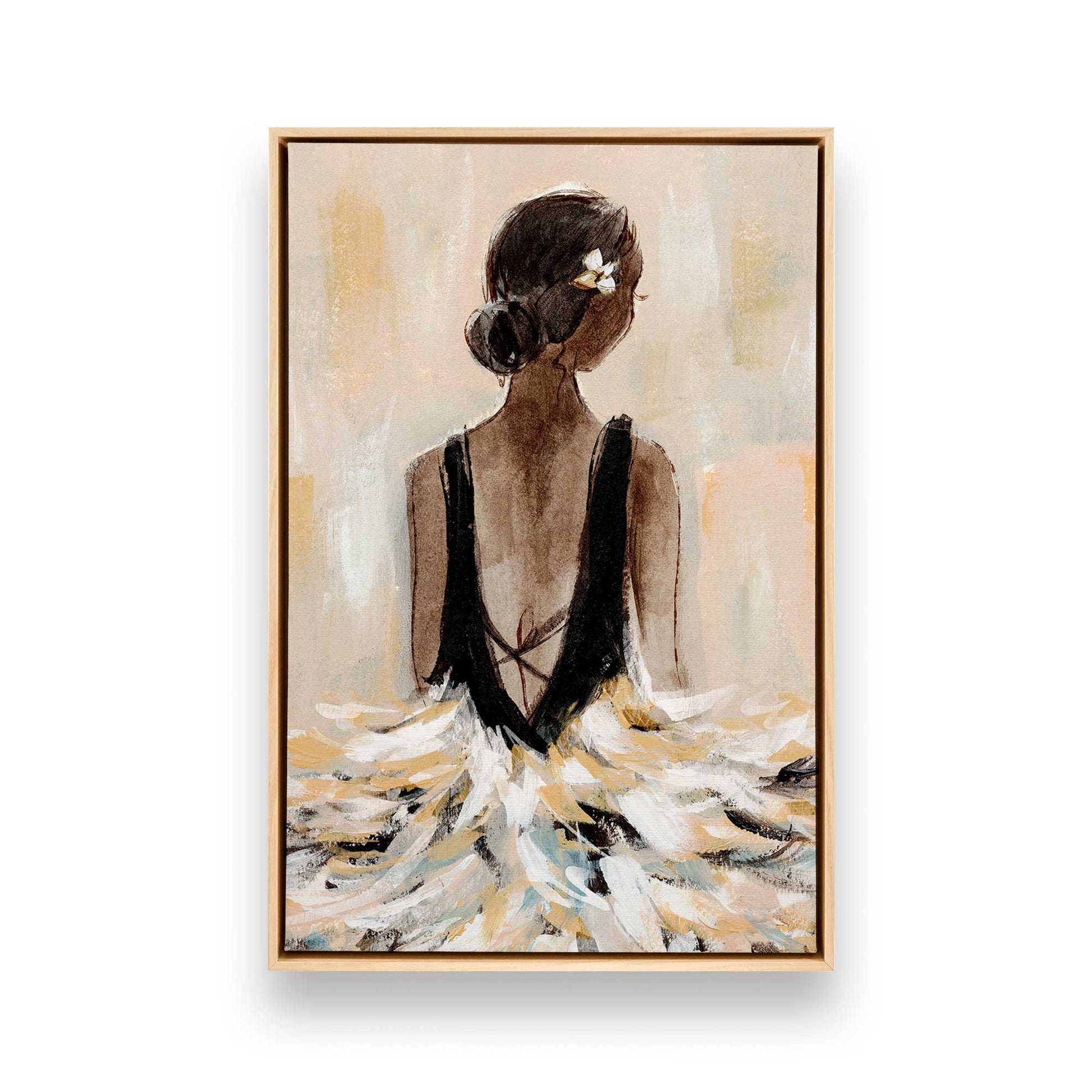 [Color:American Maple], Picture of art in a American Maple frame