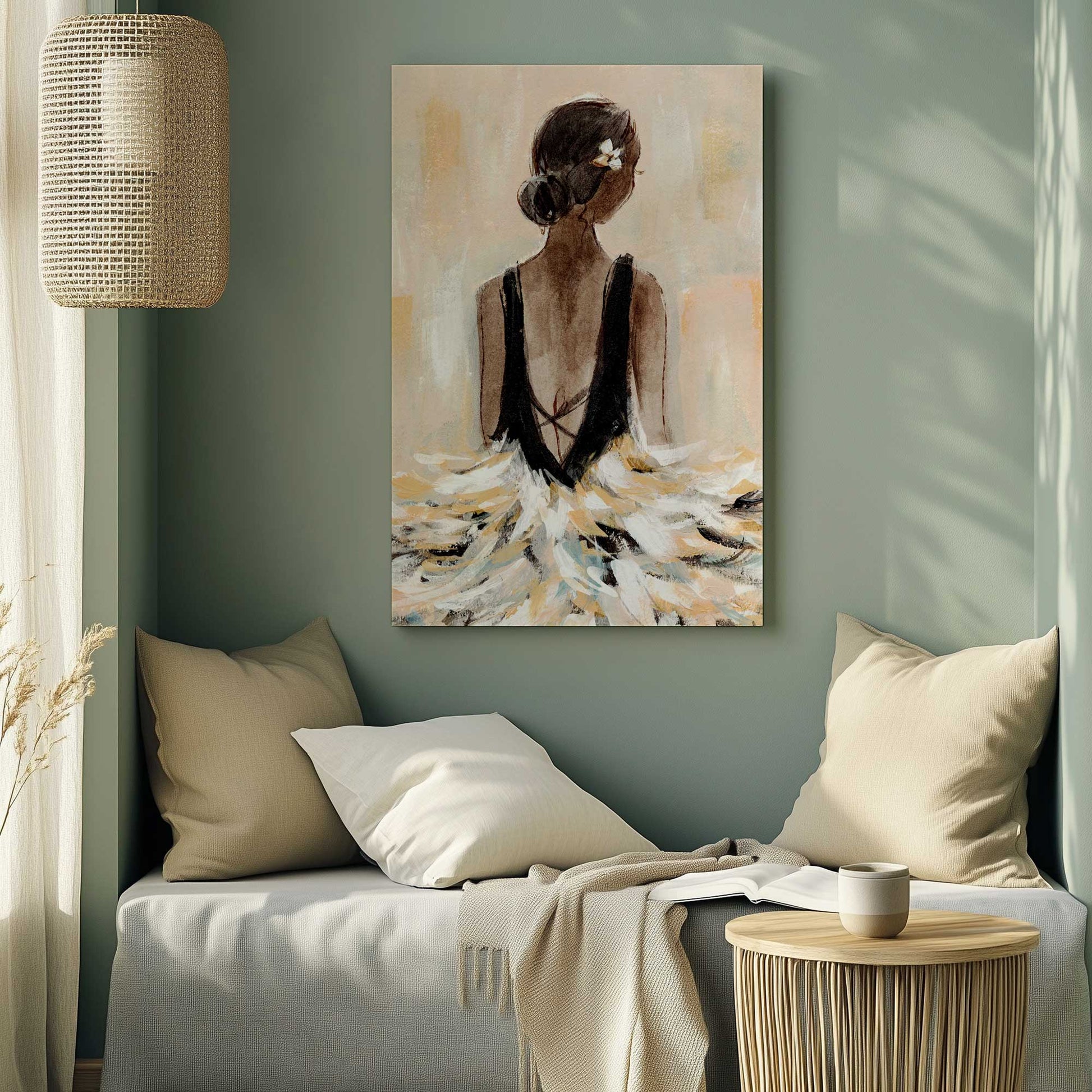 Picture of art in a room