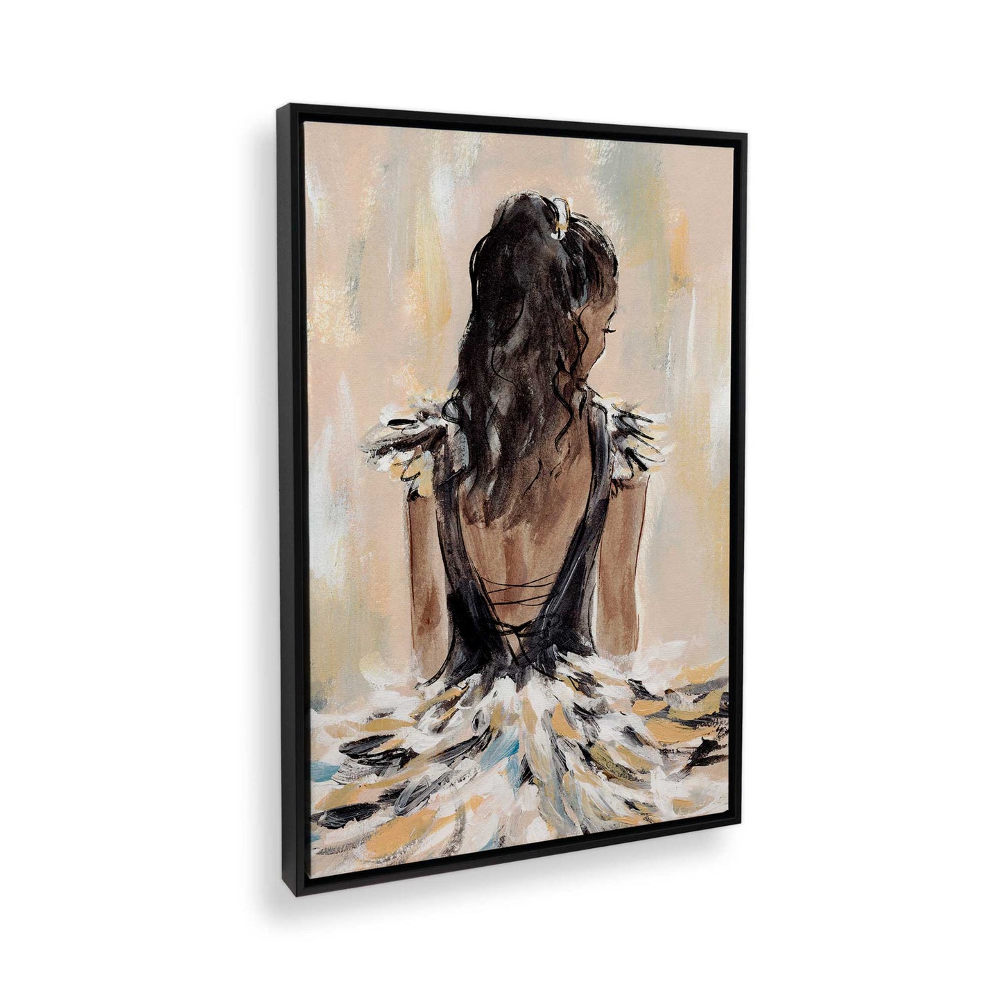 [Color:Satin Black], Picture of the corner of the art