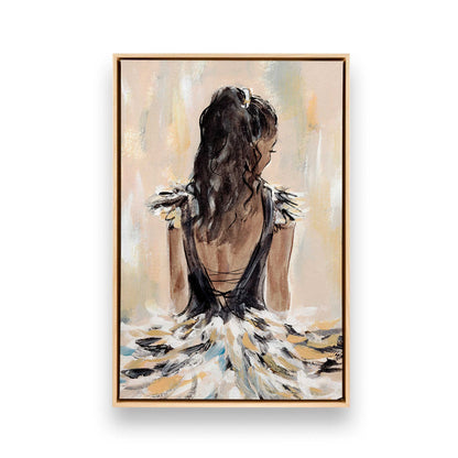 [Color:American Maple], Picture of art in a American Maple frame