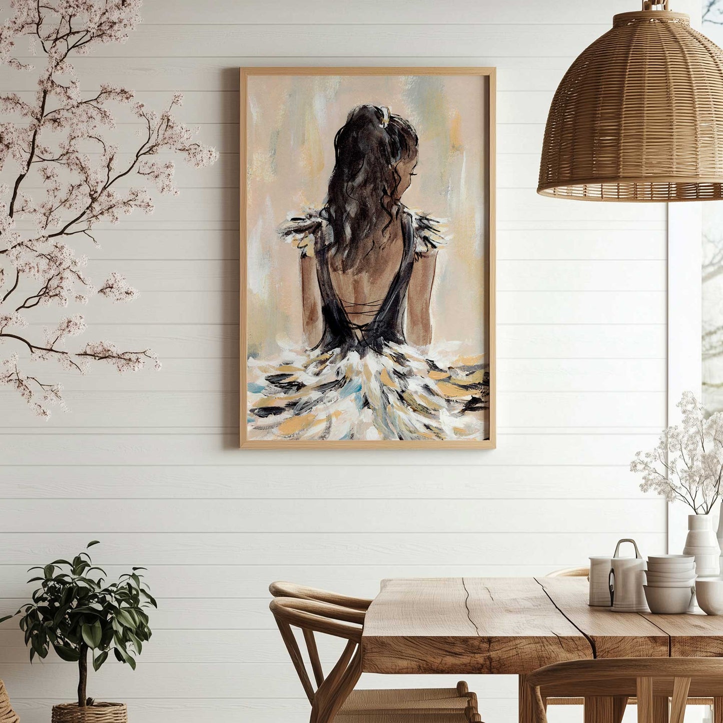 Picture of art in a room