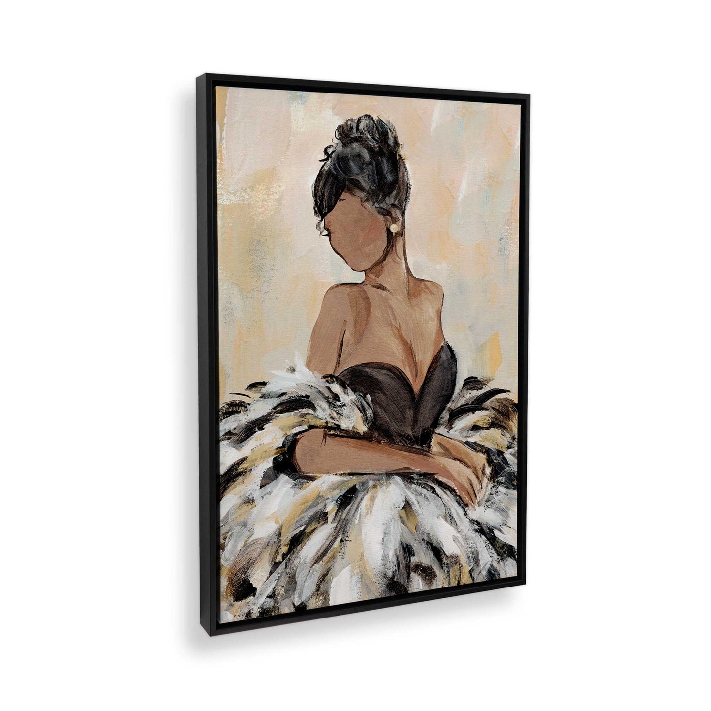 [Color:Satin Black], Picture of the corner of the art