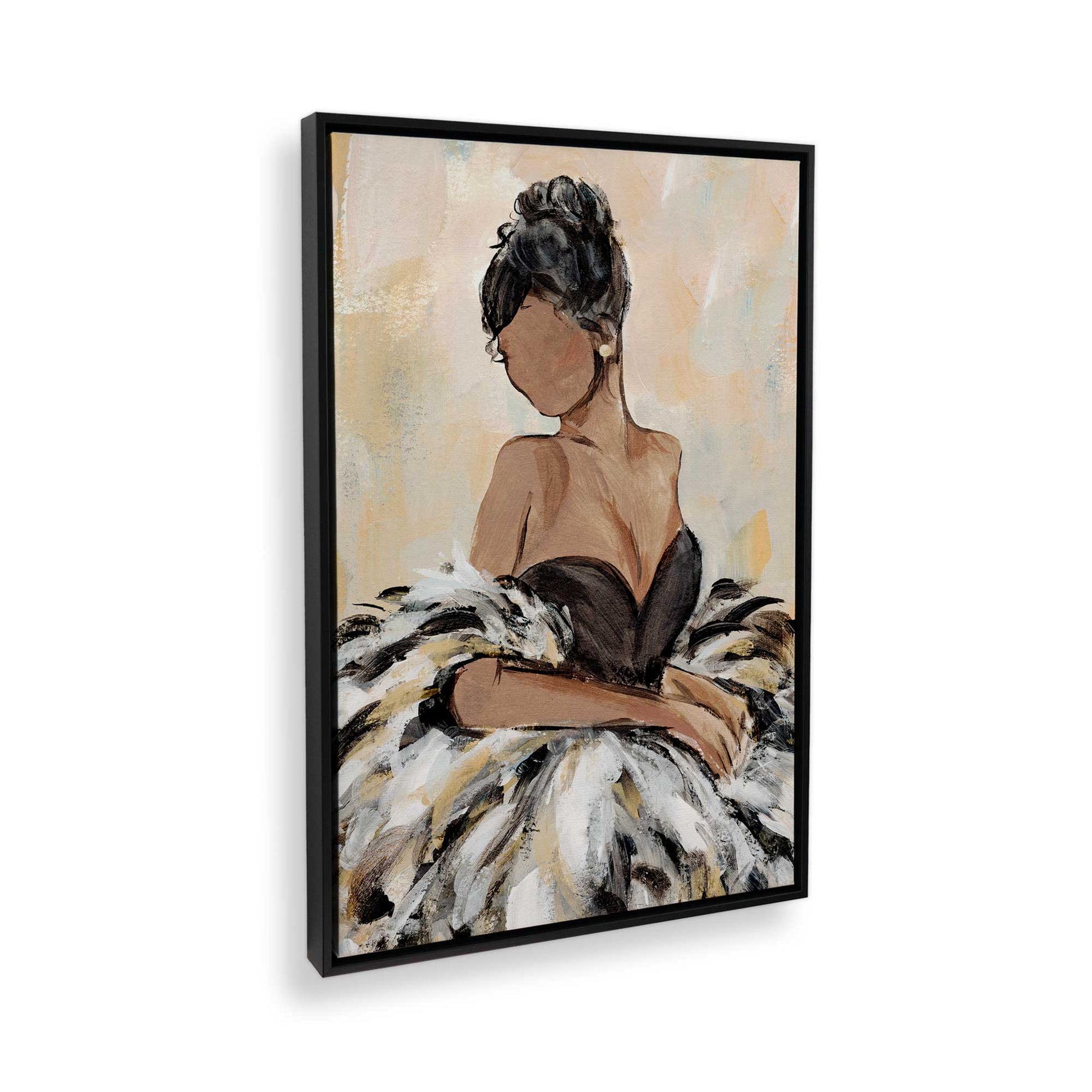 [Color:Satin Black], Picture of the corner of the art