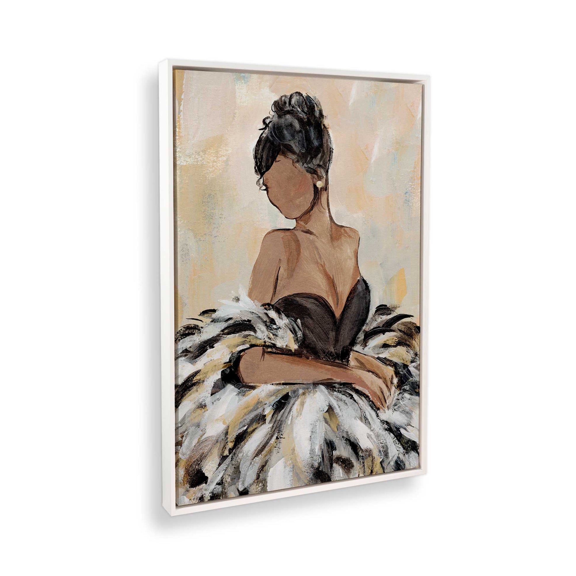 [Color:Opaque White], Picture of the corner of the art