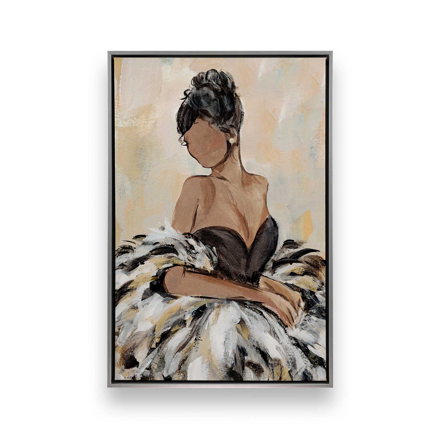 [Color:Polished Chrome], Picture of art in a Polished Chrome frame