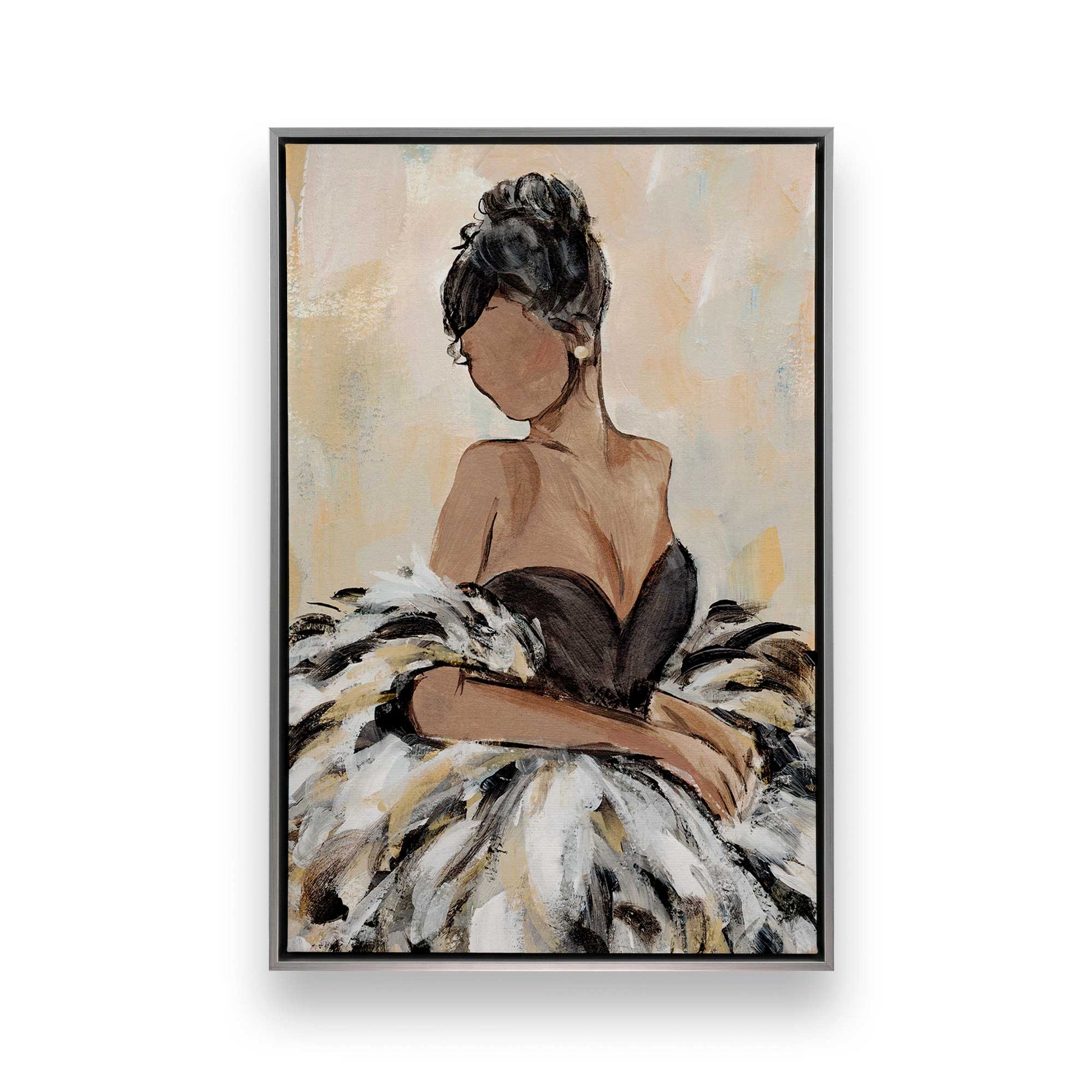 [Color:Polished Chrome], Picture of art in a Polished Chrome frame