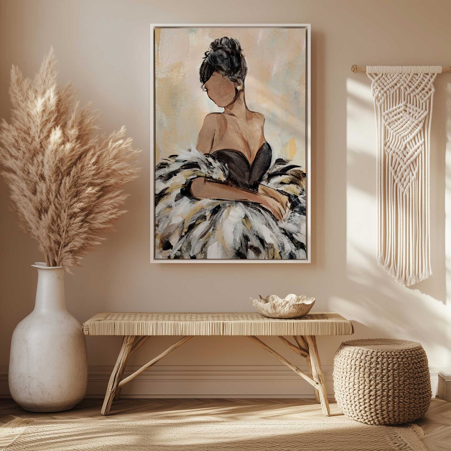 [LIFESTYLE],[SPECIAL],  Picture of art in a roo