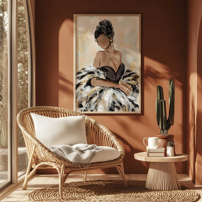 [SPECIAL],[LIFESTYLE], Picture of art hanging in a room