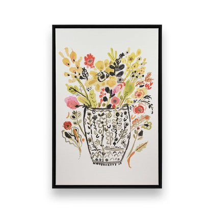 [Color:Satin Black], Picture of art in a Satin Black frame