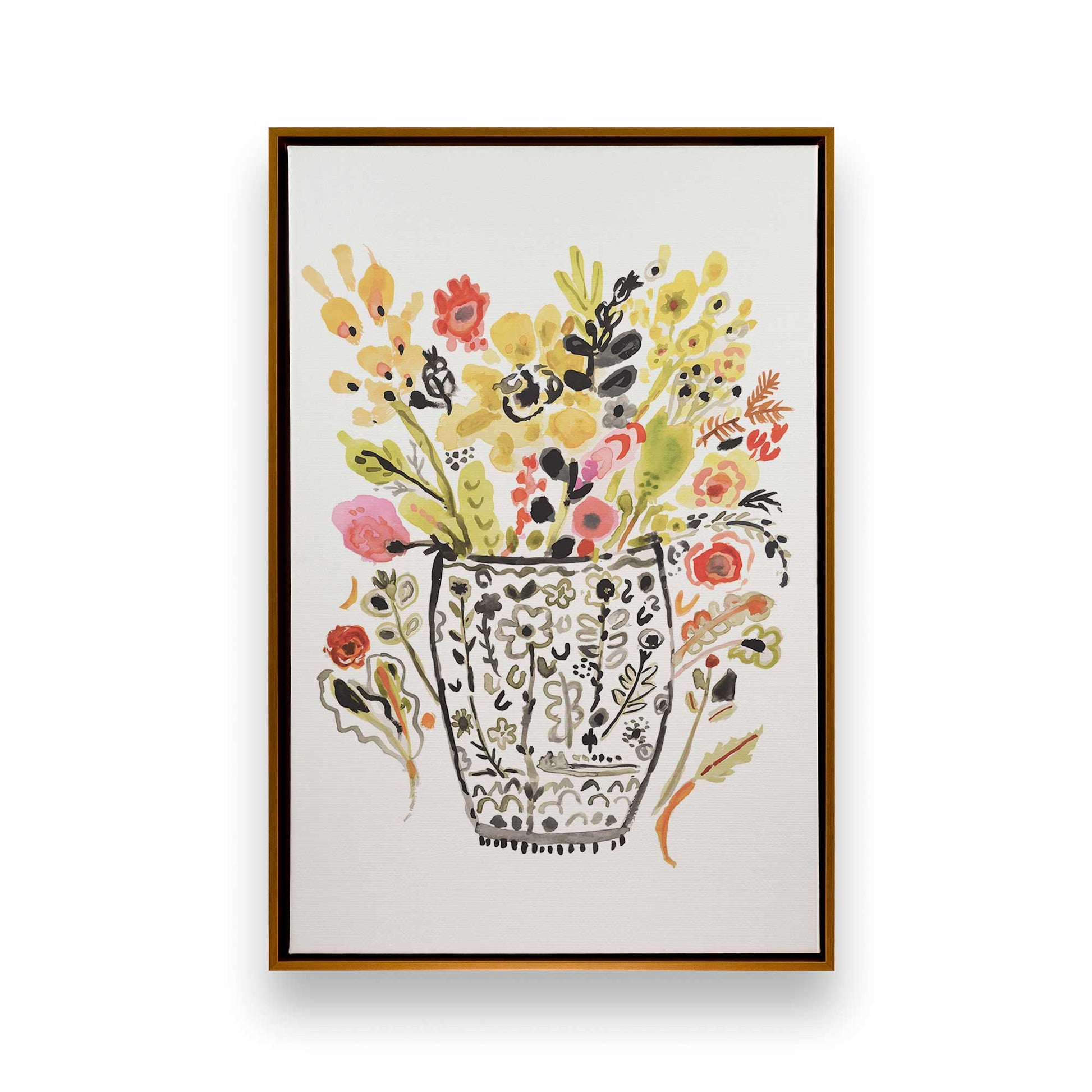 [Color:Polished Gold], Picture of art in a Polished Gold frame