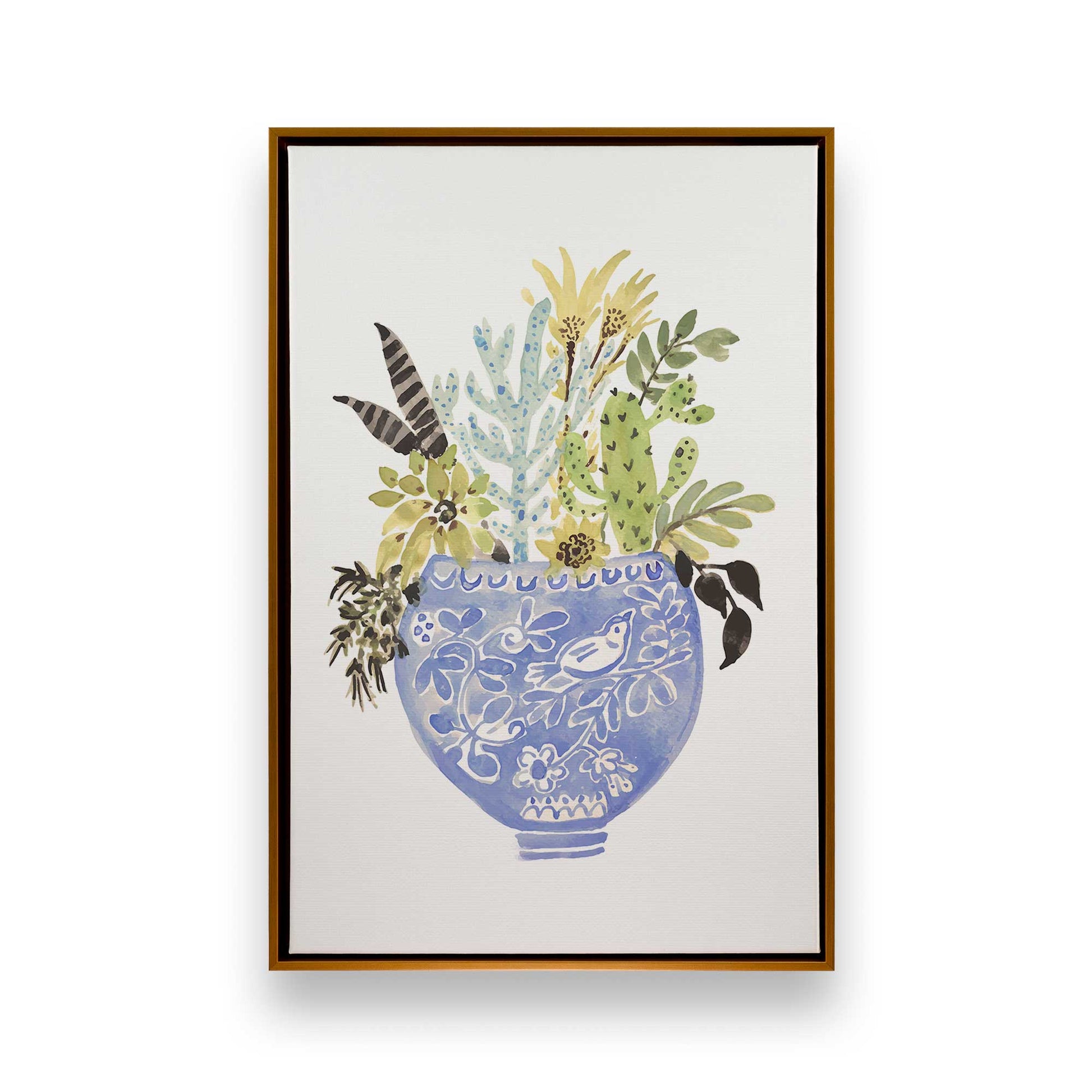 [Color:Polished Gold], Picture of art in a Polished Gold frame