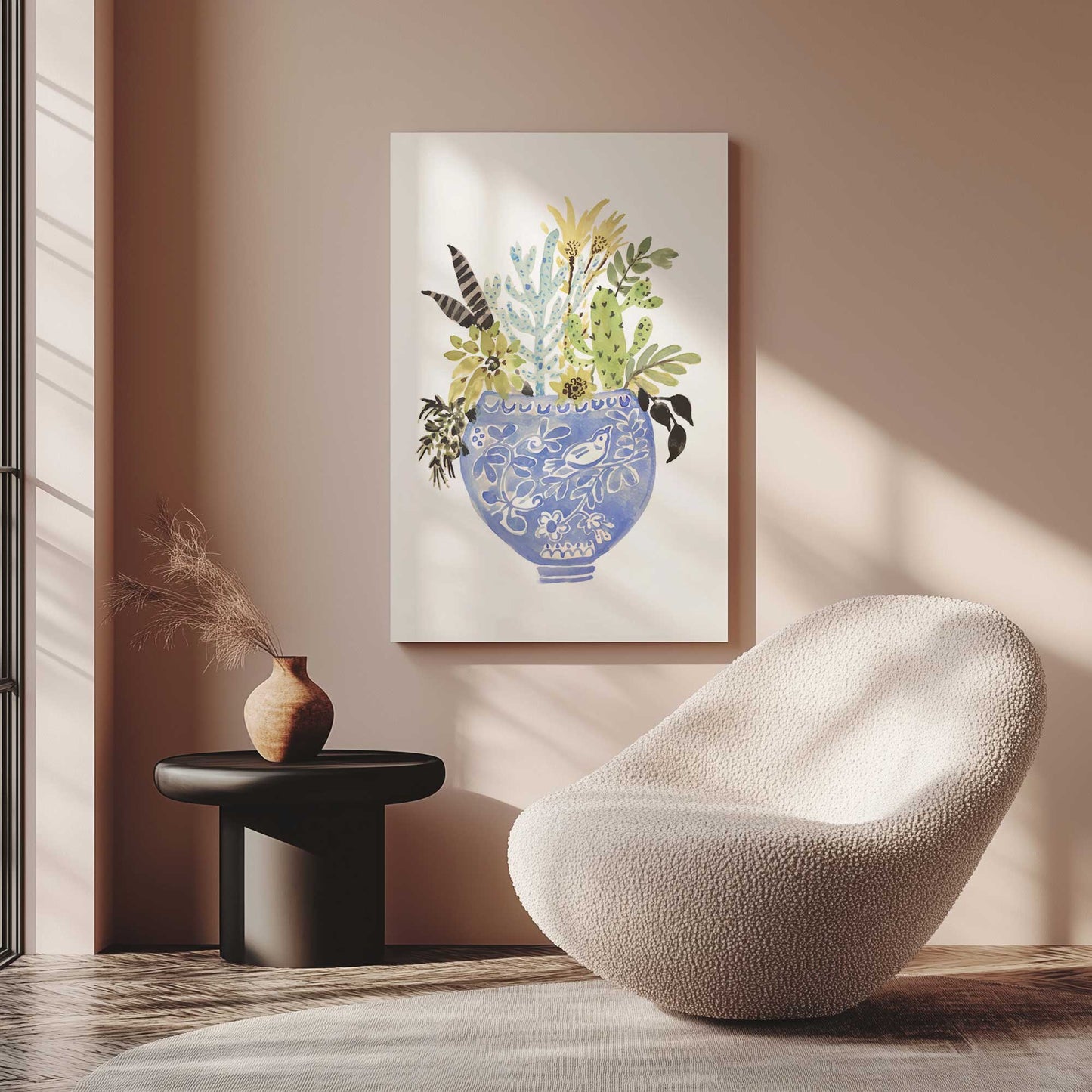 Picture of art in a room