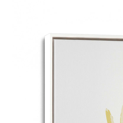 [Color:Opaque White], Picture of art in a White frame at an angle