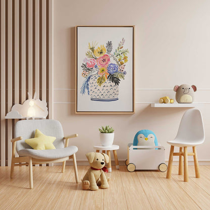 Picture of art in a room