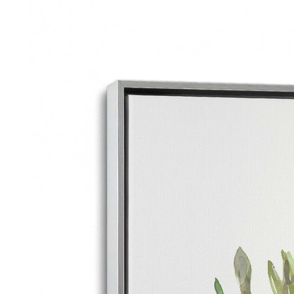 [Color:Polished Chrome], Picture of art in a Polished Chrome frame at an angle