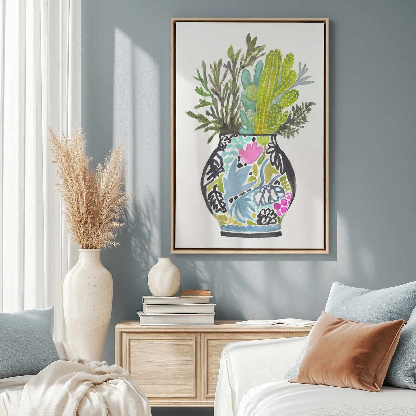 [LIFESTYLE],[SPECIAL],  Picture of art in a roo