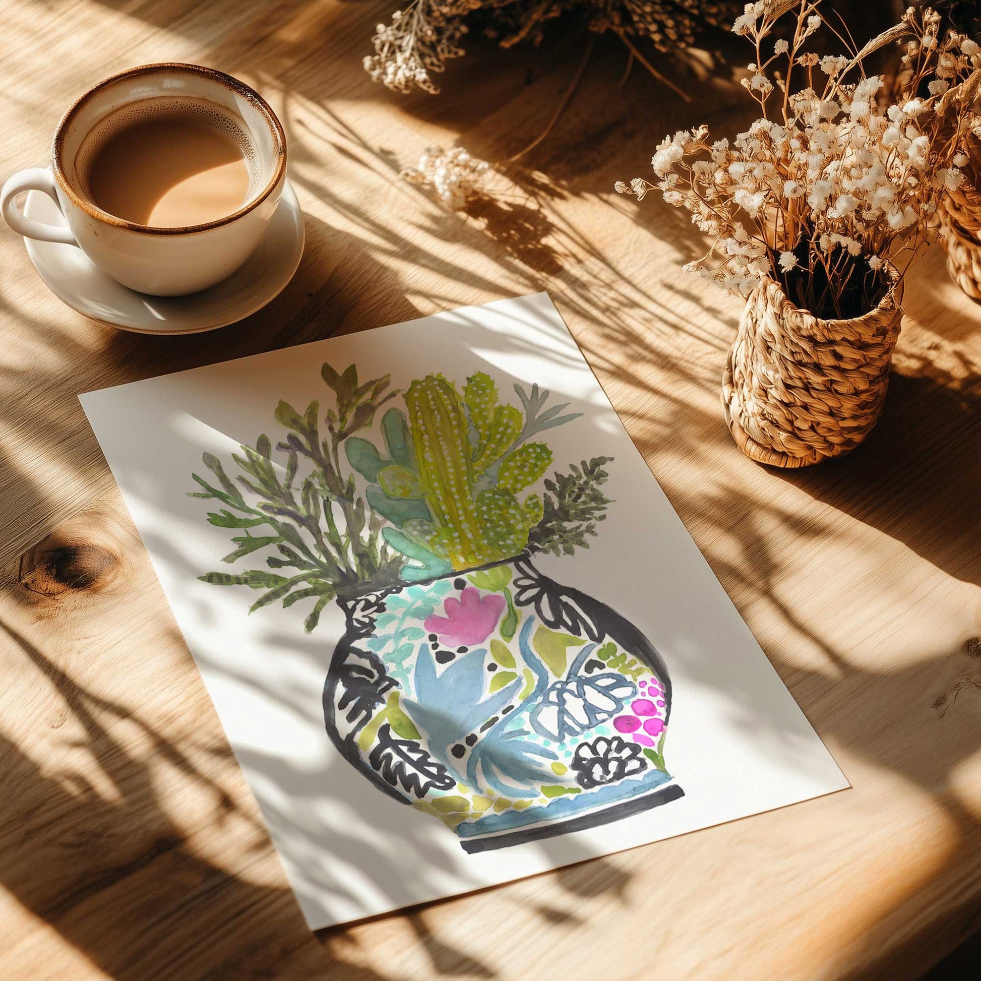 [Color:Rolled Print], Picture of close up of art