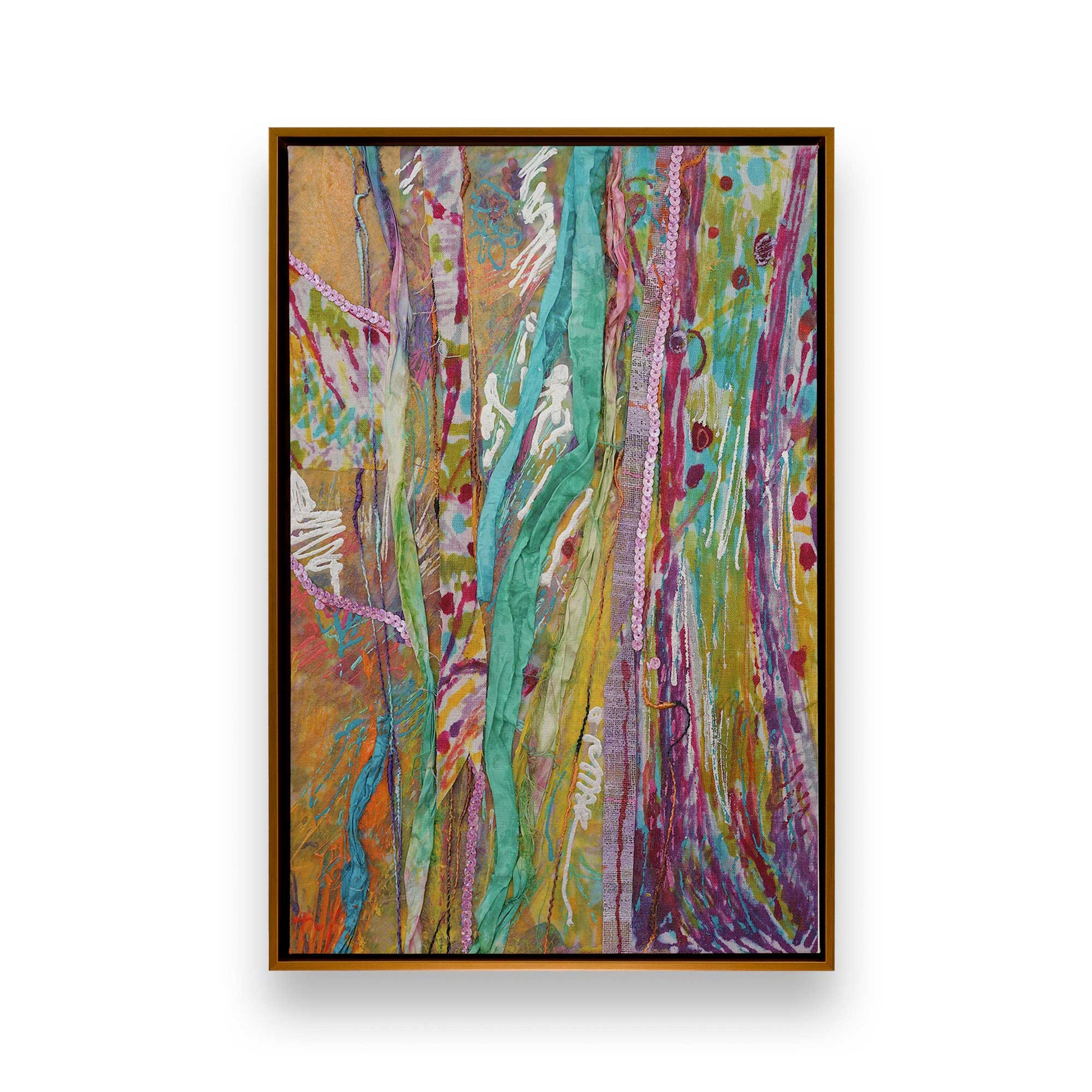 [Color:Polished Gold], Picture of art in a Polished Gold frame