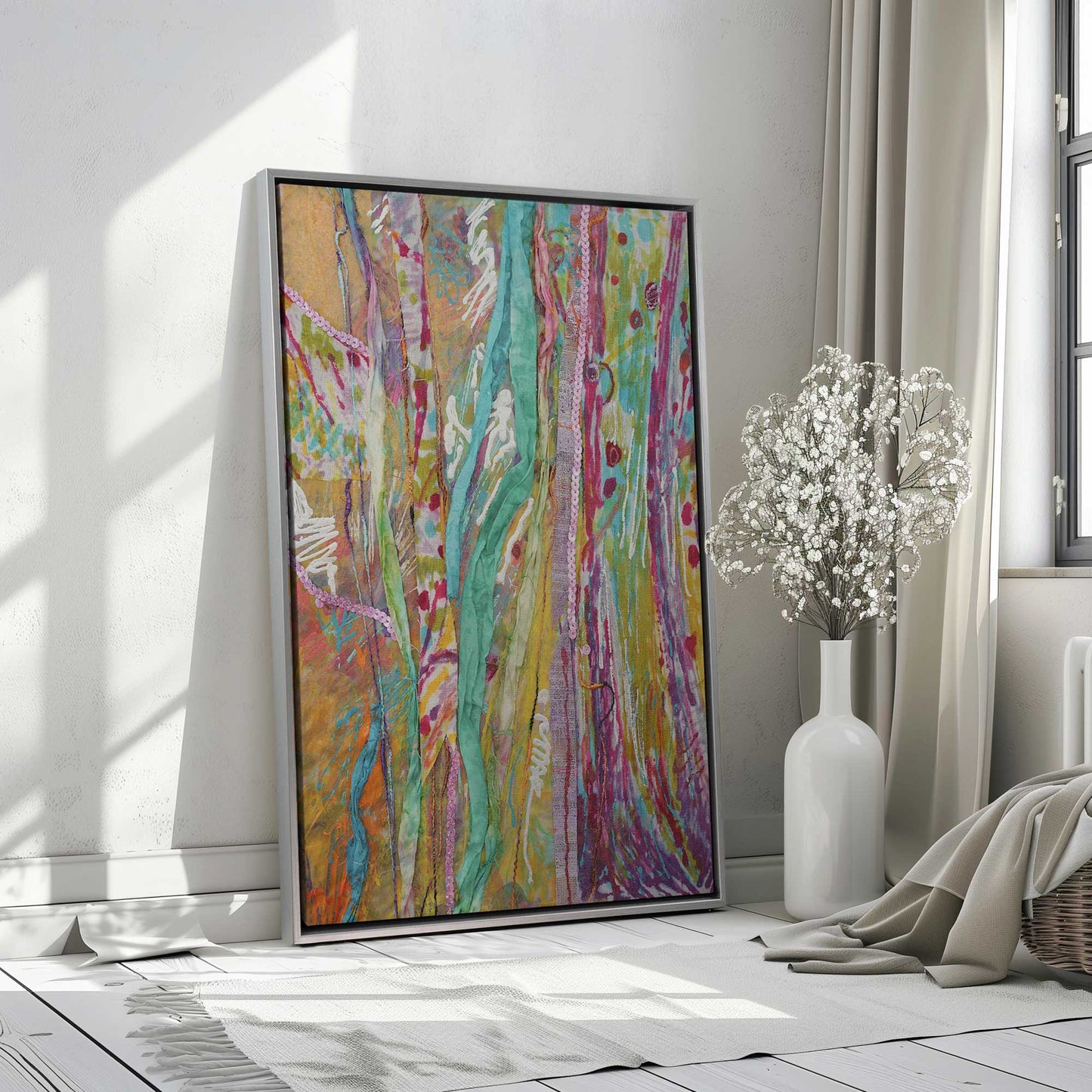 Picture of art in a room