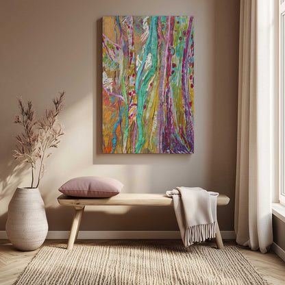 Picture of art in a room