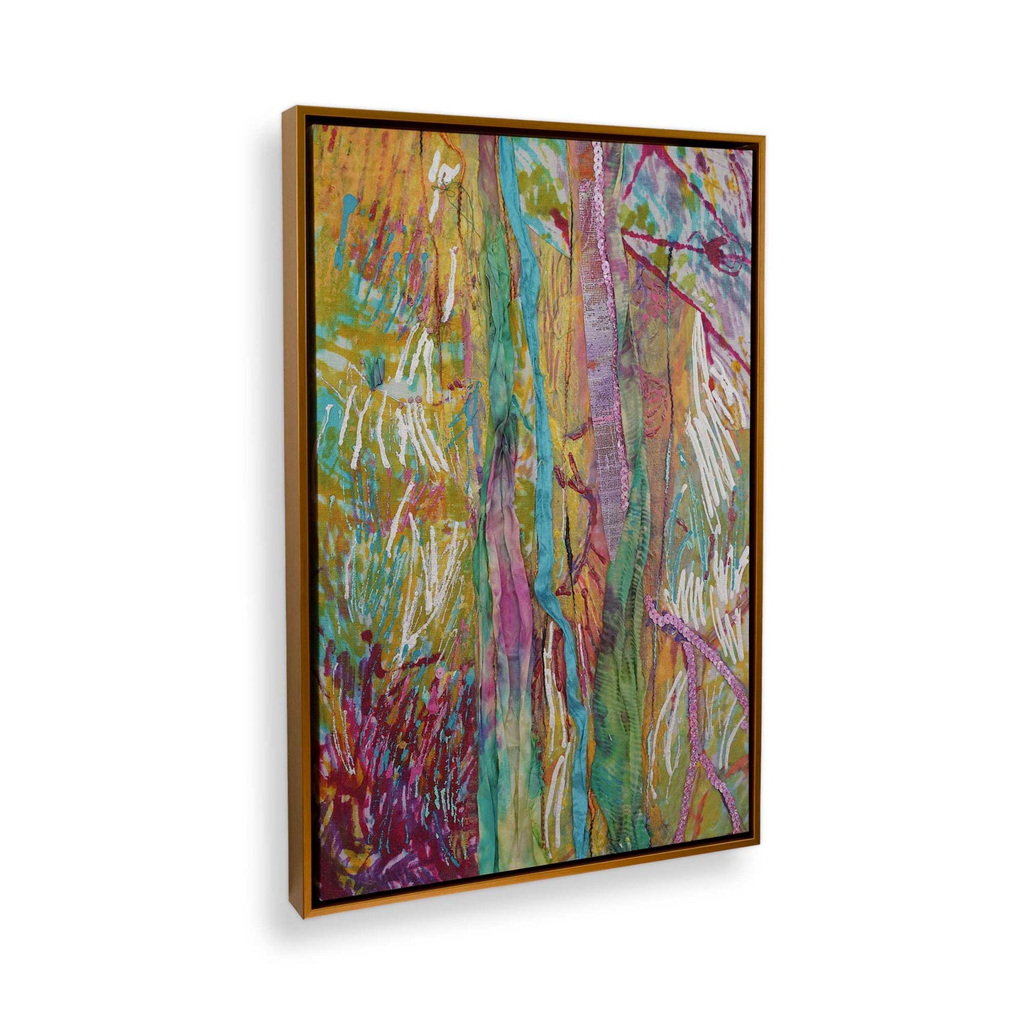 [Color:Polished Gold], Picture of the corner of the art