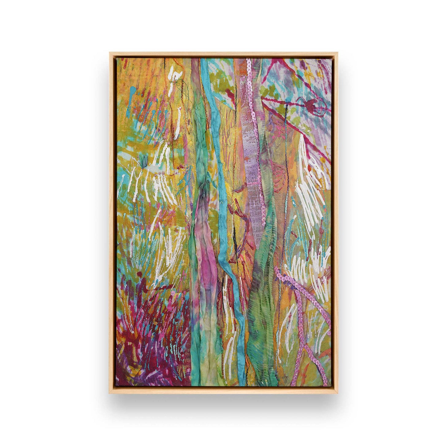 [Color:American Maple], Picture of art in a American Maple frame