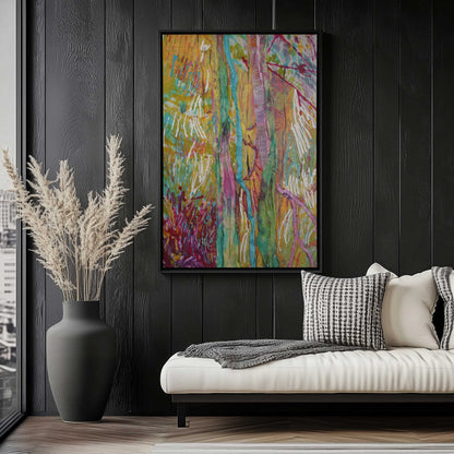 Picture of art in a room