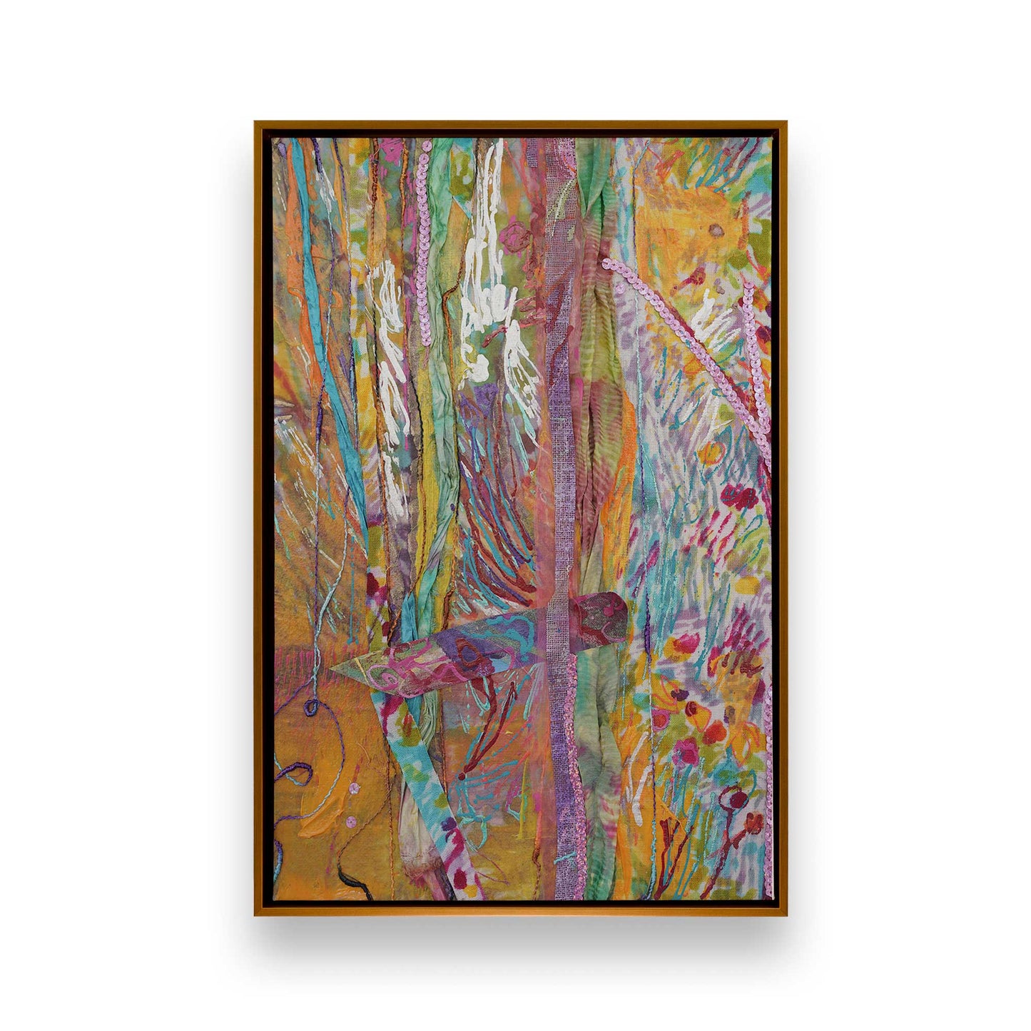 [Color:Polished Gold], Picture of art in a Polished Gold frame