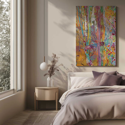 Picture of art in a room