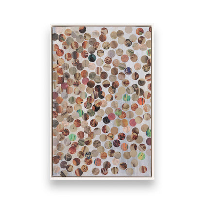[Color:Opaque White], Picture of art in a White frame