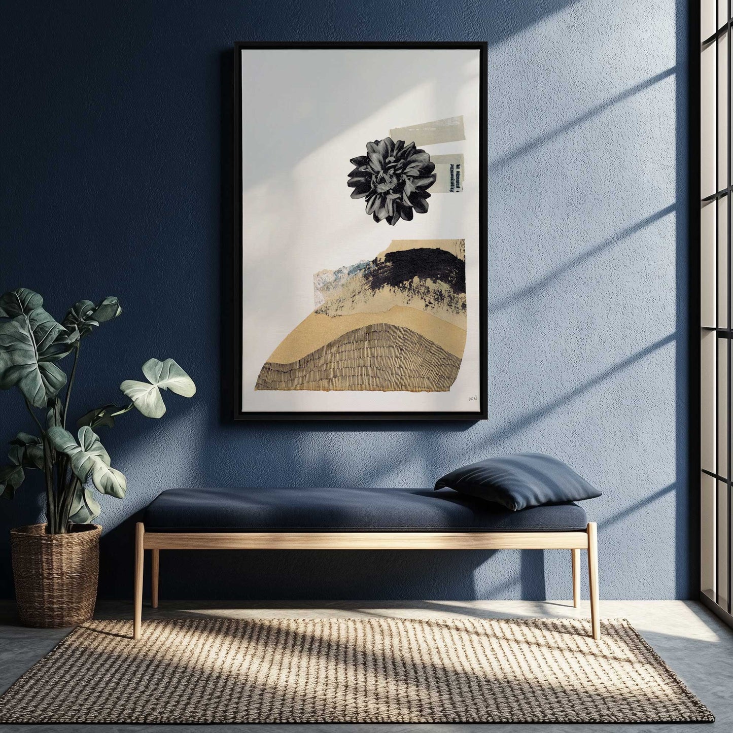 Picture of art in a room